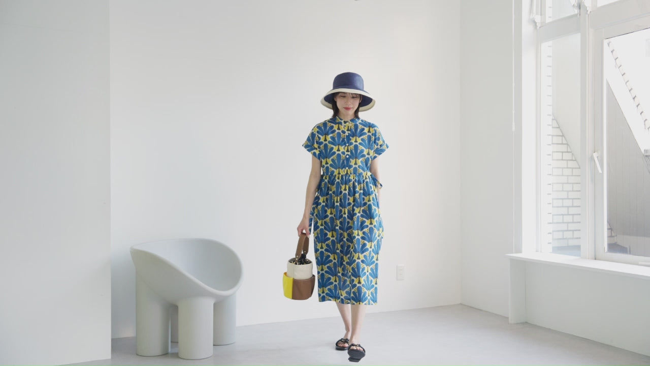 アブストラクトプリント ワンピース – Orla Kiely ONLINE SHOP